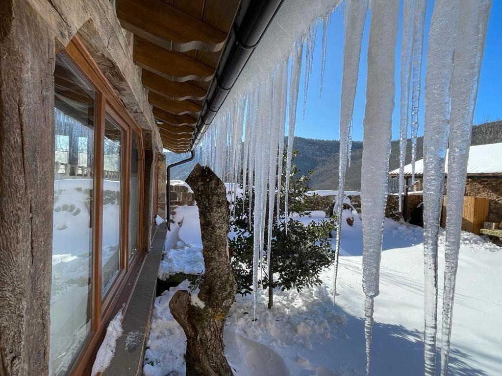 El Rincon De Golobar En Brañosera Kültér fotó