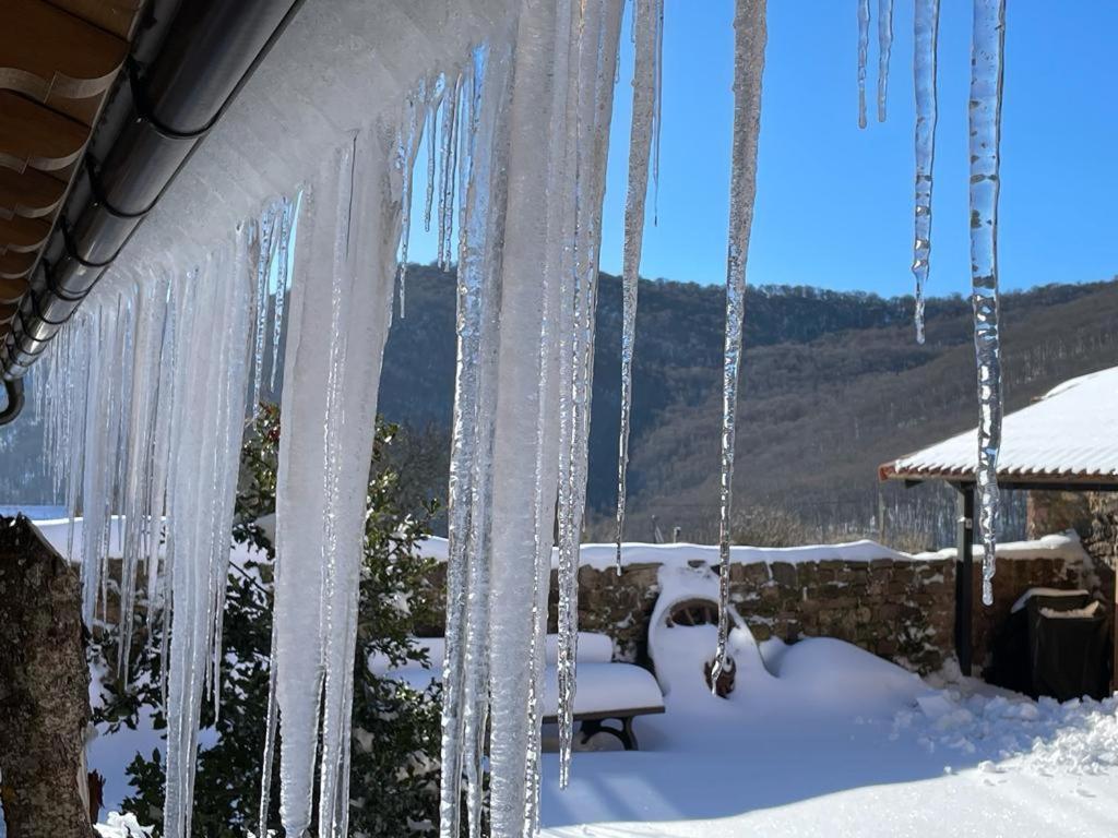 El Rincon De Golobar En Brañosera Kültér fotó